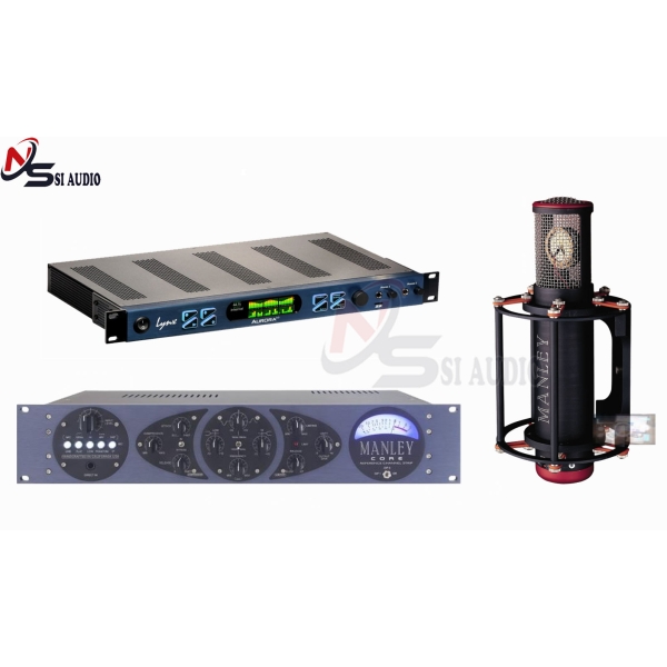 Lynx Aurora(ⁿ) 8 USB + Manley-Reference Channel Strip + Manley Reference Cardioid