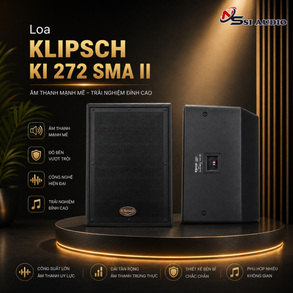 Loa KLIPSCH KI 272 SMA II /cặp