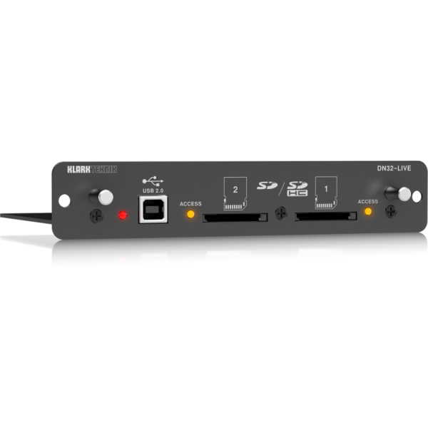 DN32-LIVE Expansion Cards and Interfaces Klark Teknik