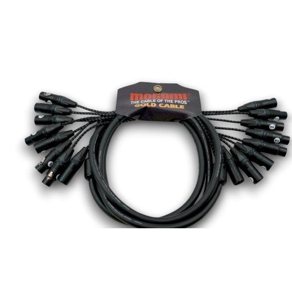 Dây Mogami 8 line XLR to XLR Neutrik 3m
