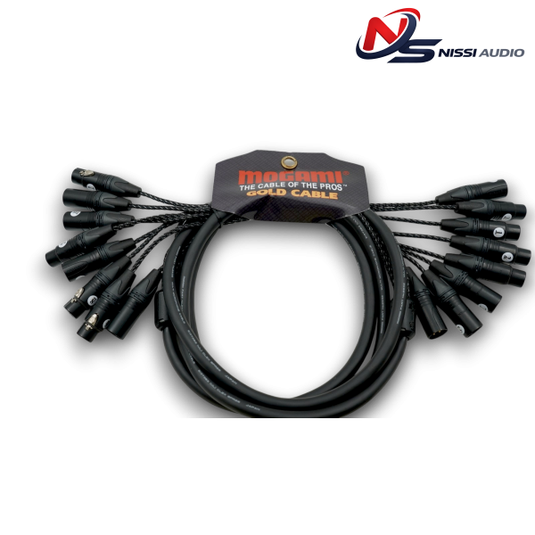 Dây Mogami 8 line XLR to XLR Neutrik 3m