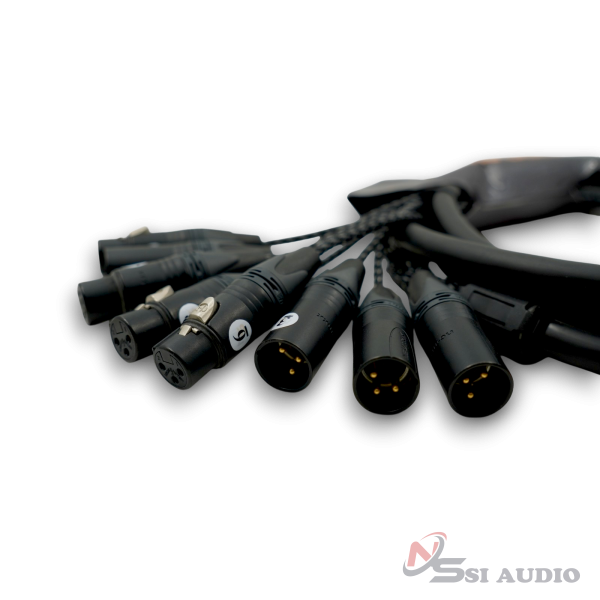 Dây Mogami 8 line XLR to XLR Neutrik 3m