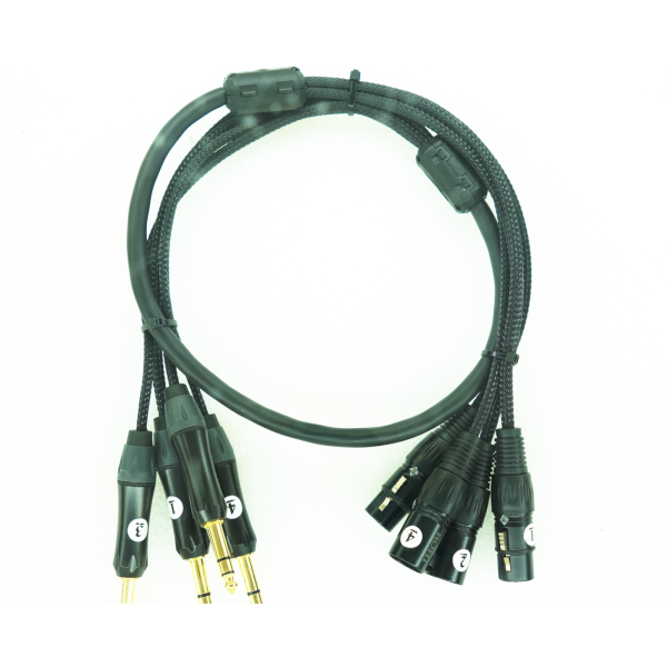 Dây Rohi 4 Line XLR To 6mm TRS 1m