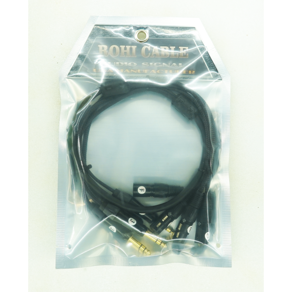 Dây Rohi 4 Line XLR To 6mm TRS 1m