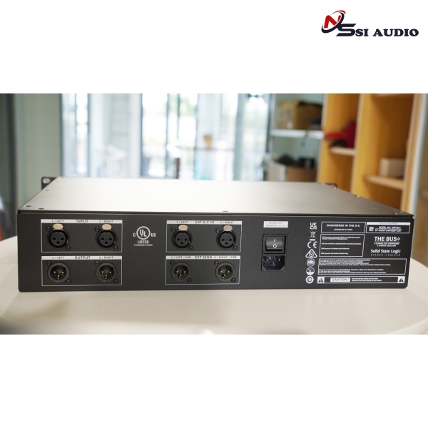 SSL THE BUS+ – Bộ Bus Compressor Đẳng Cấp: Tái Định Nghĩa Âm Thanh Huyền Thoại
