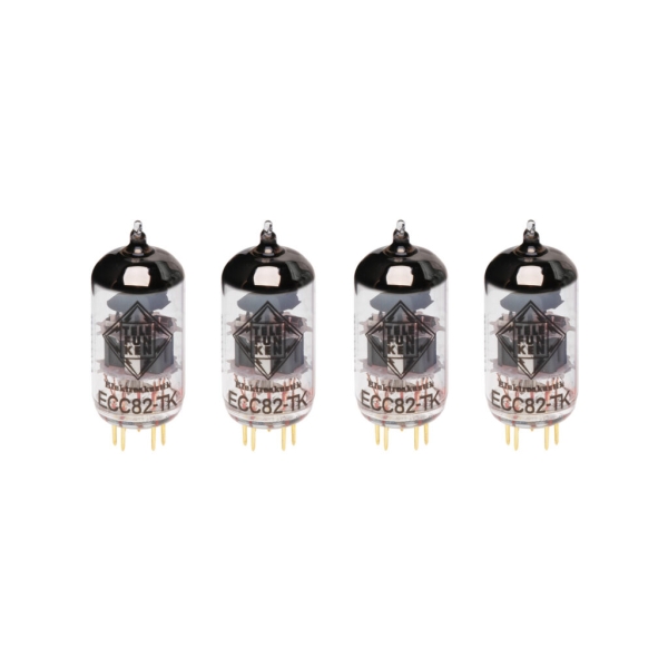 Tube 12AU7 / ECC82-TK Matched Quad Vacuum bóng tube telefunken