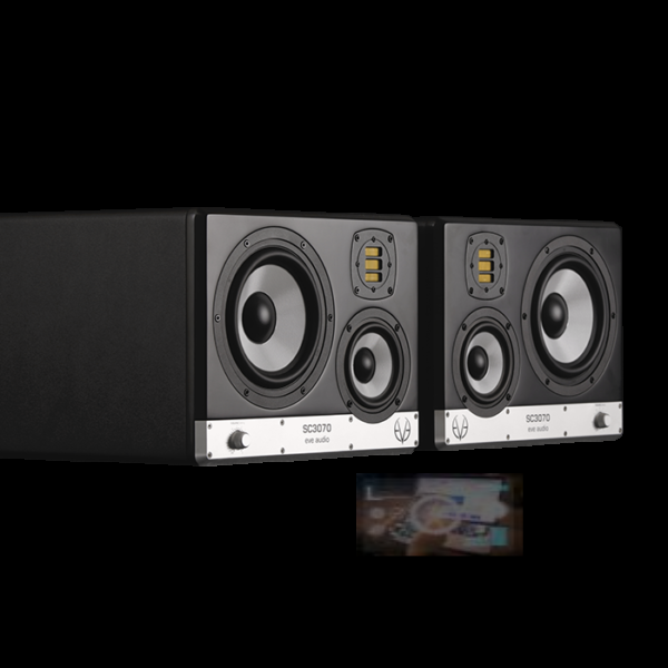 EVE AUDIO SC3070 3-WAY, 7" ACTIVE NEARFIELD / MIDFIELD 