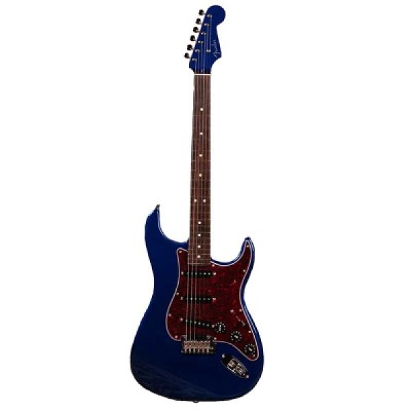 Fender Mij Fsr-Collection Hydrid Ii Strat Rosewood, Deep Ocean Metallic 