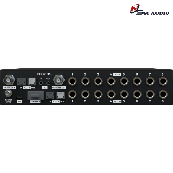 Ferrofish Pulse 8 AE: Bộ Chuyển Đổi AD/DA Converter 8x8 Chuẩn ADAT Chuyên Nghiệp!