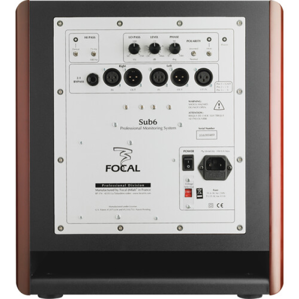 Focal Sub6 11 inch Powered Studio Subwoofer