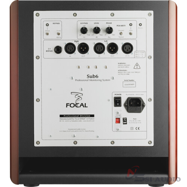 Focal Sub6 11 inch Powered Studio Subwoofer