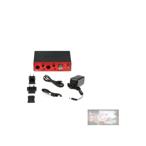 Focusrite Clarett+ 2pre Usb-C Audio Interface  Soundcard