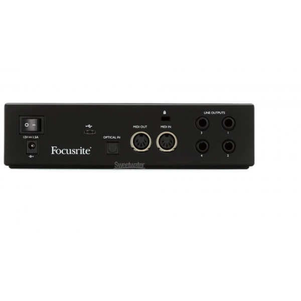 Focusrite Clarett+ 2pre Usb-C Audio Interface  Soundcard