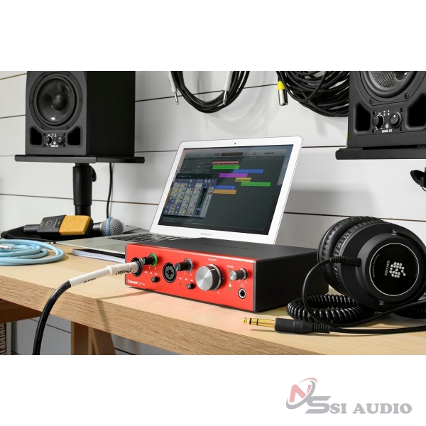 Focusrite Clarett+ 2pre Usb-C Audio Interface  Soundcard