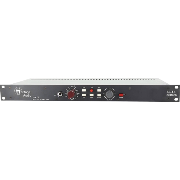 HERITAGE AUDIO HA73 ELITE - SINGLE CHANNEL MIC PREAMP