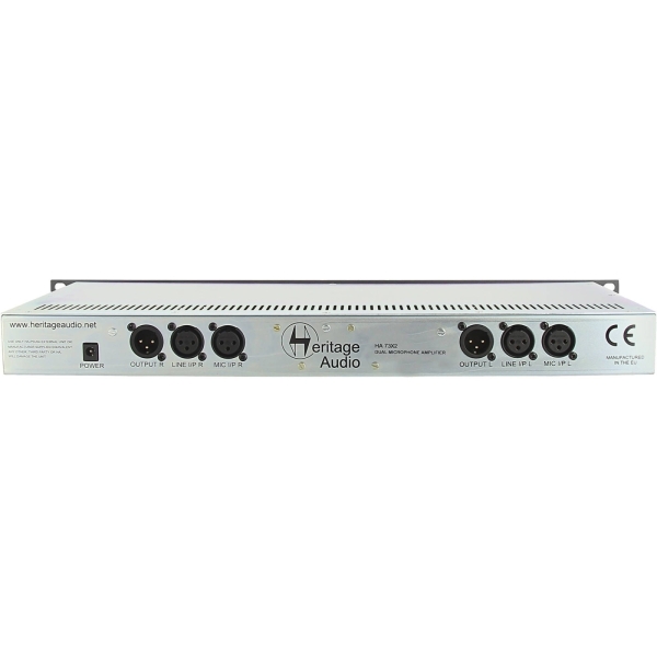 HERITAGE AUDIO HA73X2 ELITE - DUAL CHANNEL MIC PREAMP