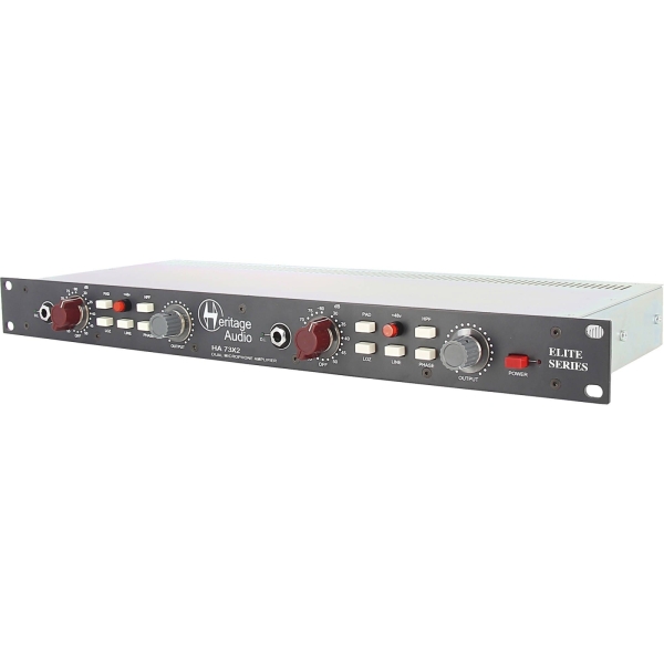 HERITAGE AUDIO HA73X2 ELITE - DUAL CHANNEL MIC PREAMP