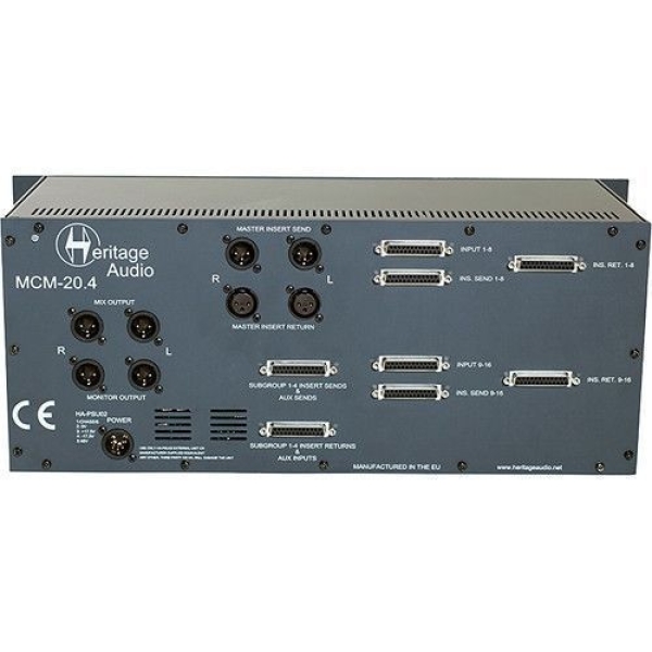 HERITAGE AUDIO MCM-20.4 SUMMING MIXER