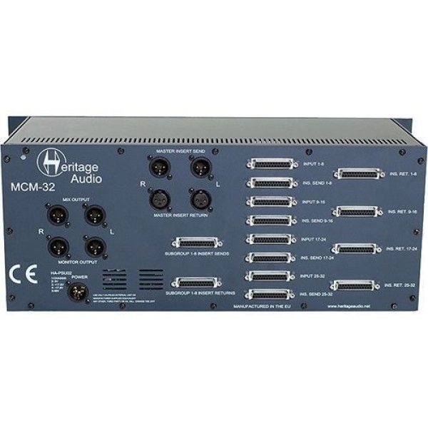 HERITAGE AUDIO MCM-32 SUMMING MIXER