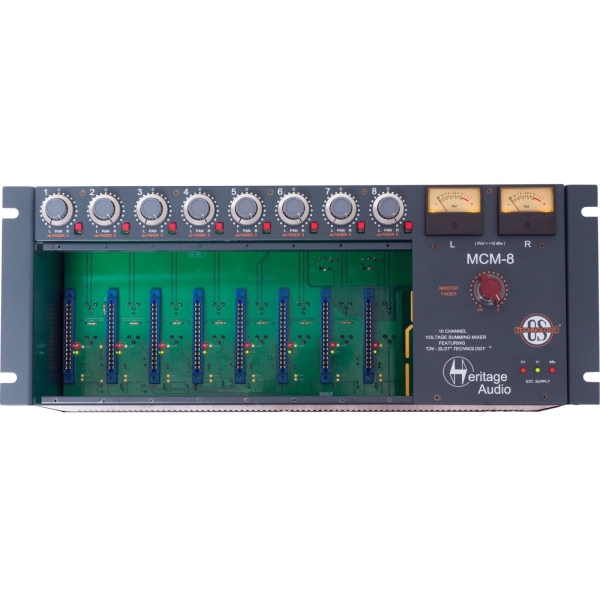 HỘP RACK HERITAGE AUDIO MCM-8 MIXER ENCLOSURE FOR 500 SERIES