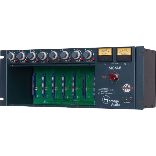 HỘP RACK HERITAGE AUDIO MCM-8 MIXER ENCLOSURE FOR 500 SERIES