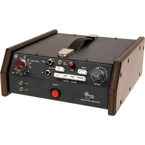HERITAGE AUDIO TT-73 TABLETOP MICROPHONE PREAMP