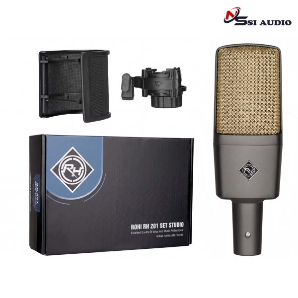 Rohiauder RH 201 Set Studio Microphone hát live thu âm