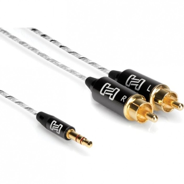 Hosa Drive Stereo Breakout 3.5mm Trs To Dual Rca