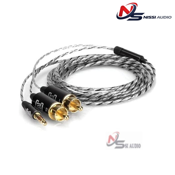 Hosa Drive Stereo Breakout 3.5mm Trs To Dual Rca