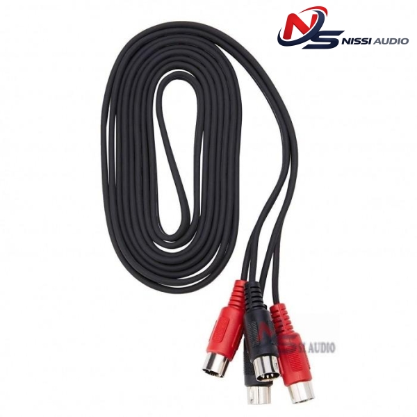 Hosa Dual Midi Cable 5-Pin Din To Same