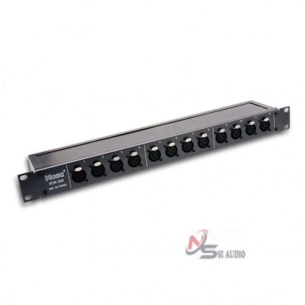 Hosa Patch Bay XLR3F TO XLR3M