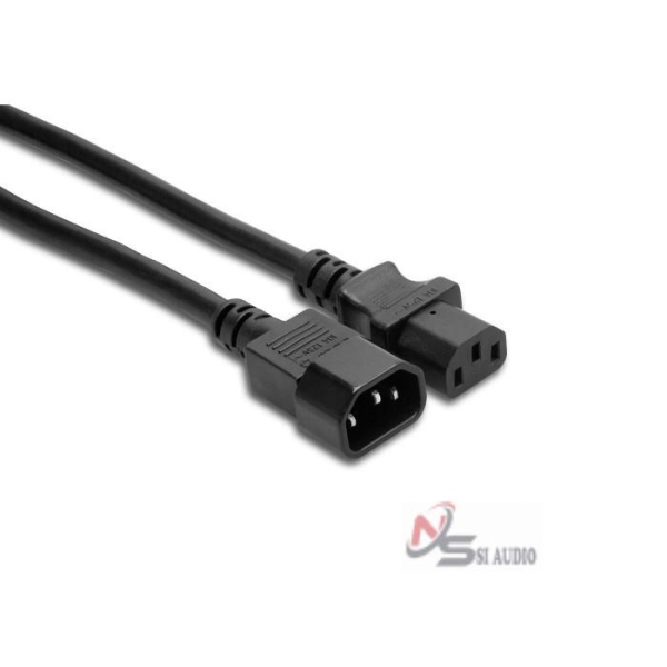 HOSA POWER EXTENSION CORD IEC C14 TO IEC C13 