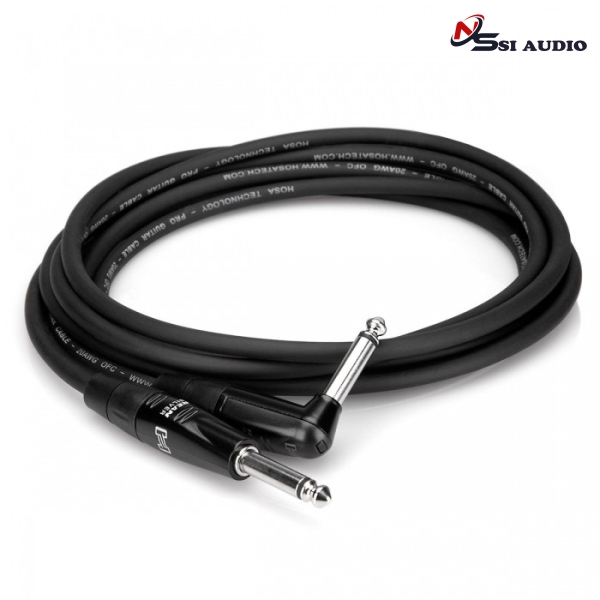 Hosa Pro Guitar Cable Rean Straight To Right-Angle