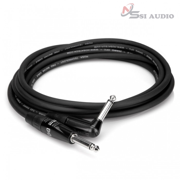 Hosa Pro Guitar Cable Rean Straight To Right-Angle