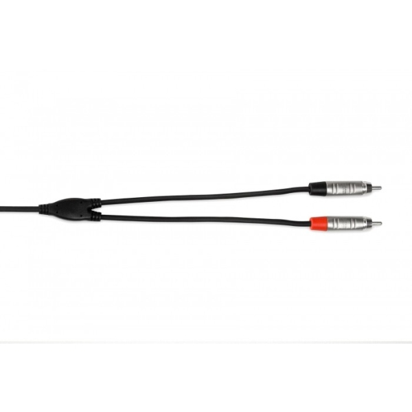 Hosa Pro Stereo Breakout Rean 3.5mm Trs To Dual Rca