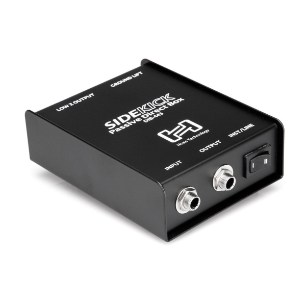 HOSA SIDEKICK PASSIVE DI BOX 1/4" TS TO XLR3M