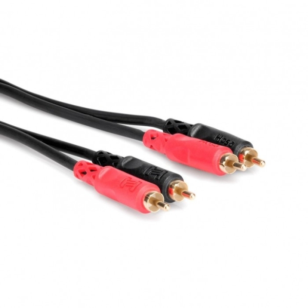 Hosa Stereo Interconnect Dual Rca To Same (Gold Plated)