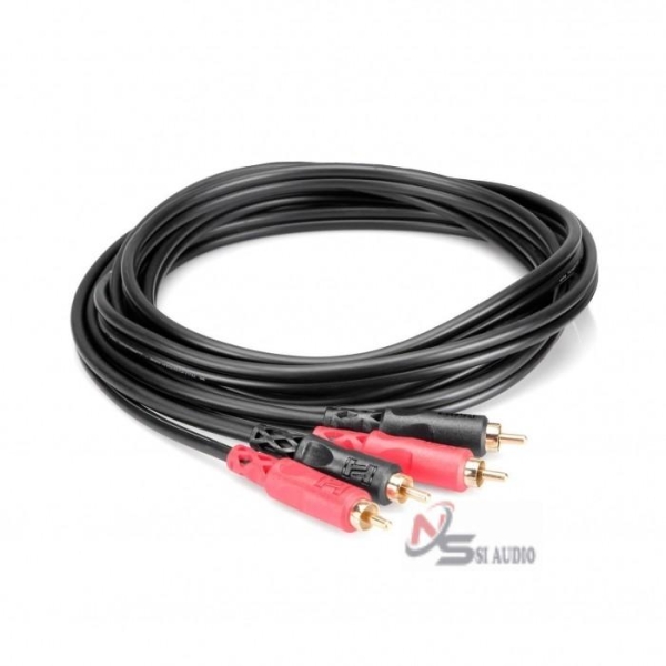 Hosa Stereo Interconnect Dual Rca To Same (Gold Plated)