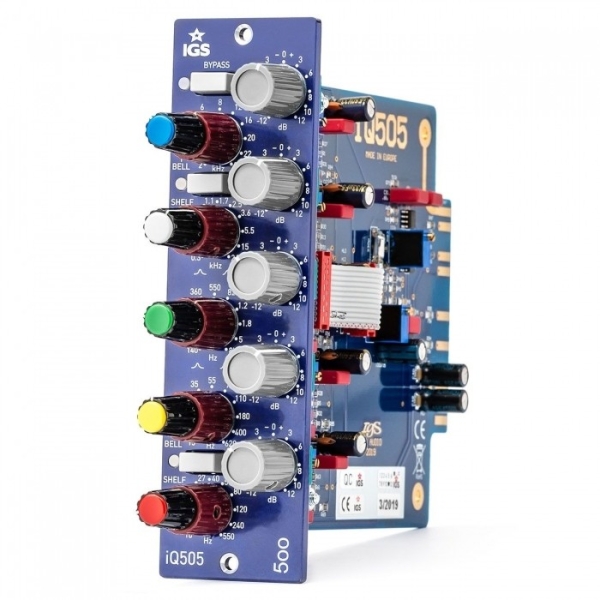 IGS iQ505 500 Series 5-Band Parametric Equalizer