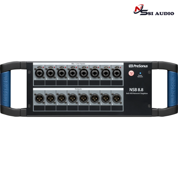 PreSonus NSB 8.8: Hộp Tín Hiệu Sân Khấu Mạng AVB 8 in/8 out Chuyên Nghiệp