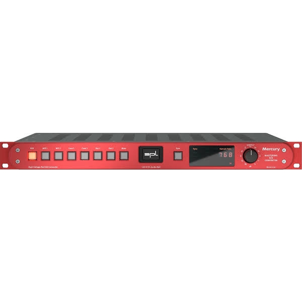 SPL MERCURY MASTERING D-A CONVERTER WITH MONITOR CONTROL (RED)