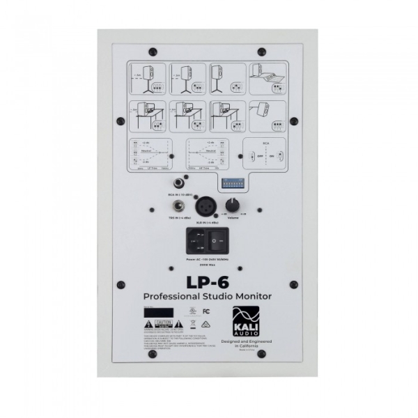 KALI AUDIO LP-6 6.5" STUDIO MONITOR (WHITE)