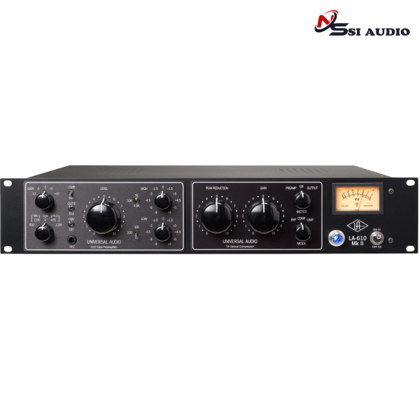 Universal Audio LA-610 Mk II – Tube Channel Strip Huyền Thoại Cho Thu Âm Vocal & Nhạc Cụ