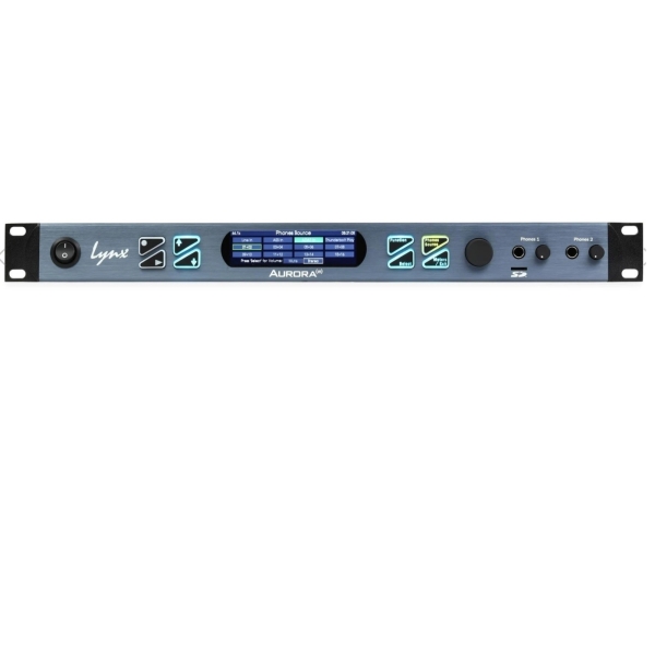 Lynx Aurora (n) 16-TB3 16-channel AD/DA Converter with AES, ADAT, and Thunderbolt 3 Interface