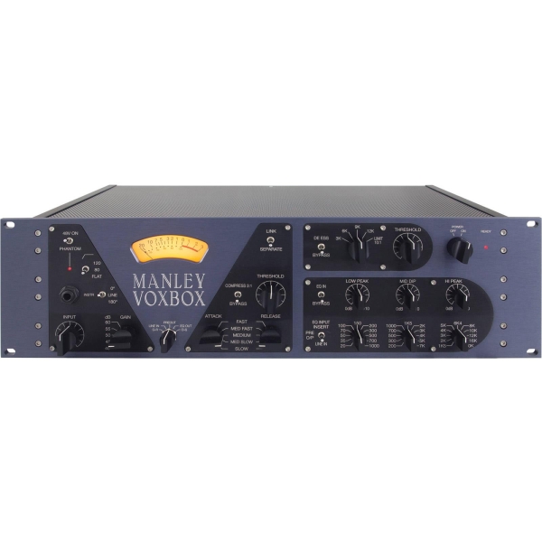 Lynx Aurora(ⁿ) 8 USB + Manley Voxbox Tube Channel Strip + Manley Reference Gold