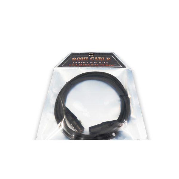 Dây micro XLR to XLR  1 m Rohi - Italia