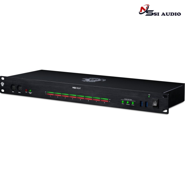 Black Lion Audio MIDI Eight – Bộ Chuyển Đổi & Định Tuyến MIDI Interface 8x8 Tích Hợp USB Hub