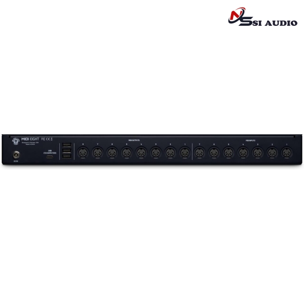 Black Lion Audio MIDI Eight – Bộ Chuyển Đổi & Định Tuyến MIDI Interface 8x8 Tích Hợp USB Hub