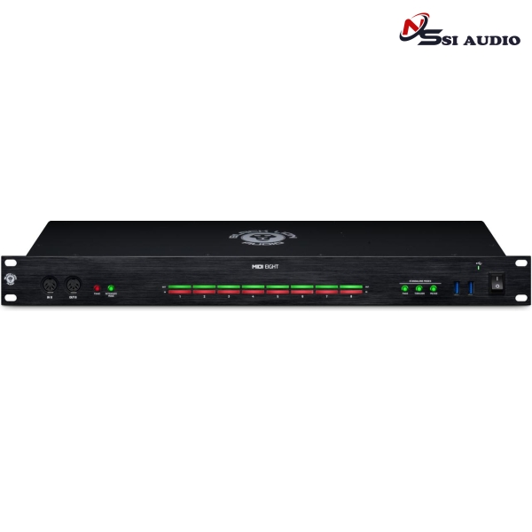 Black Lion Audio MIDI Eight – Bộ Chuyển Đổi & Định Tuyến MIDI Interface 8x8 Tích Hợp USB Hub