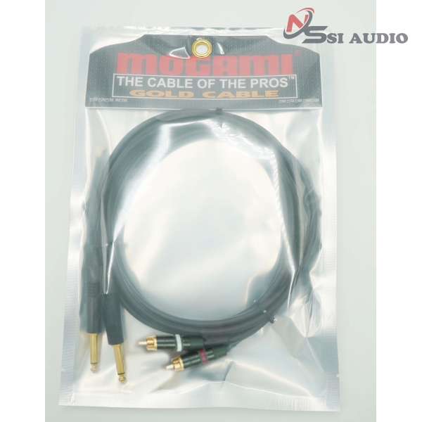 Dây mogami Rca to 6mm mono